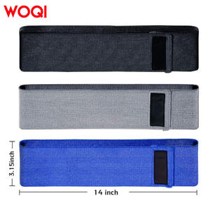 Juego de bandas elásticas de resistencia Woqi de 36x8 cm, resistencia media, portátil, para ejercicios de piernas y cadera, correa de yoga para adultos, fitness. - Product Image 2