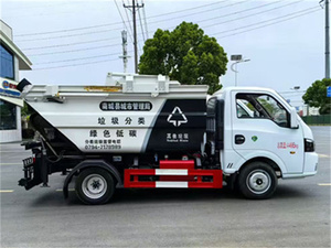 4x2 kitchen waste truck, diesel kitchen waste <b>transport</b> truck, electric kitchen waste truck, 6x2 kitchen waste truck - Product Image 5