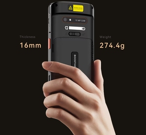 เครื่องอ่านบาร์โค้ด <span class=keywords><strong>PDA</strong></span> อุตสาหกรรม ขนาด 6 นิ้ว ระบบ Android 15 รองรับ 4G แบตเตอรี่ 5050mah มาตรฐานกันน้ำกันฝุ่น IP67 หน้าจอ FHD ความละเอียด 1080*2160 พร้อมเครื่องสแกนบาร์โค้ด 2 มิติ และ <span class=keywords><strong>QR</strong></span> <span class=keywords><strong>Code</strong></span> - Product Image 4