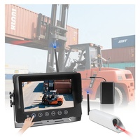 Sistema de Cámara Inalámbrica para Montacargas, Monitoreo de Camiones, Detección de Puntos Ciegos, Kit de Respaldo, Monitor de 7 Pulgadas, Visión Trasera, Seguridad para Camionetas, Autocaravanas y Automóviles