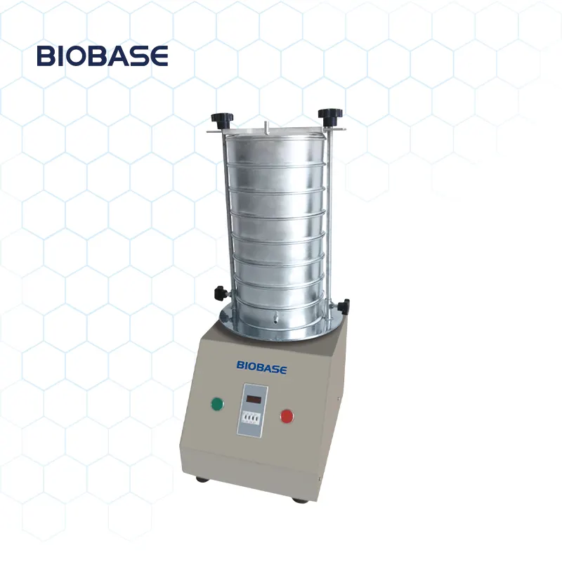 BIOBASE Electronic Laboratory setaccio Tester 300mm di diametro setaccio in acciaio inossidabile per la separazione delle particelle