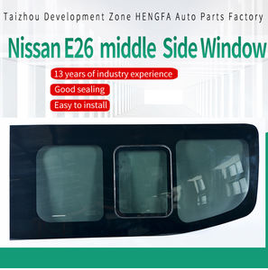Finestrini Scorrevoli Laterali Centrali E26 per Furgoni <span class=keywords><strong>Nisa</strong></span> con Telaio e Vetro Nero, Vendita Diretta dalla Fabbrica - Product Image 4
