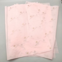 Papier d'emballage personnalisé, 50 pièces, papier de mouchoirs imprimés bon marché, pour emballage
