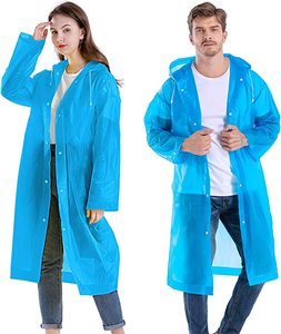 Impermeabile in EVA e Mantella Antipioggia Unisex per Uomini, Donne e Ragazze - Design Lungo - Product Image 6