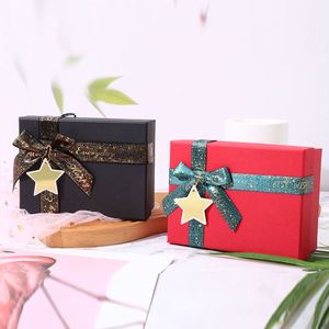 CustomChristmas Two-piece Gift <b>Box</b> Set - <b>Luxury</b> Embossed Lid & Base for Holiday <b>Chocolates</b>/cookies, Custom Logo Bulk Orders - Product Image 4