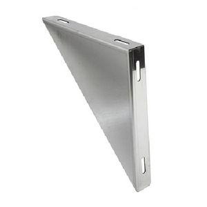 Barre d'angle de support pour cheminées de 250 mm en acier inoxydable de qualité 316L, type égal - Product Image 1