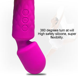 Vibrador de Masaje con 10 Vibraciones y Doble Cabezal, Resistente al Agua IPX6, de ABS y Silicona, Juguetes Sexuales para Mujer - Product Image 3