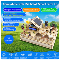Kit de Aprendizaje de IoT para Agricultura Inteligente ESP32 con Control por Voz WiFi, Programación Gráfica Mixly y Scratch