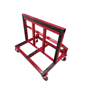 Chariot de chariot de cadre de Transport de plate-forme pliable portative d'acier inoxydable à 4 roues pour l'usage industriel pour la pierre de marbre de granit - Product Image 6
