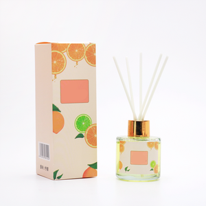 Diffusore di Fragranza per la <span class=keywords><strong>Casa</strong></span> 50ML, Bottiglia in Vetro Elegante, Profumo Fruttato, Diffusore di Oli Essenziali con Bastoncini - Product Image 3