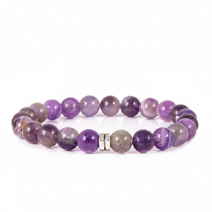 Naturel <b>Amethyst</b> Stone Bead <b>Bracelet</b> - Product Image 2