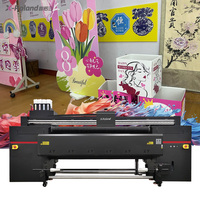 1604AX 13200/F1080 Vierkopf-UV-Öko-Lösungsmittel-Hybrid-Tinten strahl drucker XP600 Flachbett-und Rollen-Digital-UV-Druckmaschine