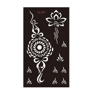 Gran oferta <span class=keywords><strong>de</strong></span> fábrica, <span class=keywords><strong>de</strong></span> bajo precio pegatina <span class=keywords><strong>de</strong></span> Henna, plantilla temporal <span class=keywords><strong>de</strong></span> tatuaje para arte corporal - Product Image 6