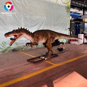 <span class=keywords><strong>Dinosaure</strong></span> animatronique réaliste de 5 m, modèle de <span class=keywords><strong>dinosaure</strong></span> mécanique réaliste <span class=keywords><strong>Baryonyx</strong></span> pour parc à thème, musée, exposition - Product Image 3