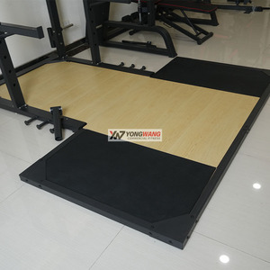 Plateforme de musculation <span class=keywords><strong>Yongwang</strong></span> modèle 1480 en aluminium et acier inoxydable, écologique, pour demi-rack de musculation, certification CE - Product Image 1