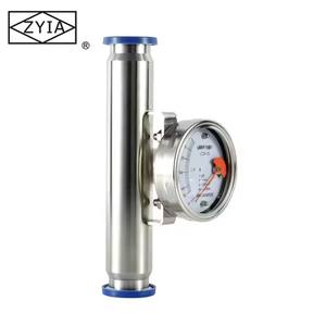 Débitmètre analogique 4-20mA à surface variable Air Azote Oxygène Argon Gaz Hydraulique Huile Tube Métallique Rotamètre Pointeur Affichage Eau - Product Image 4