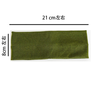 عصابة رأس منسوجة بلون ثابت للرجال/النساء إكسسوارات متعددة الاستخدامات تمتص العرق للرياضة واليوجا - Product Image 4