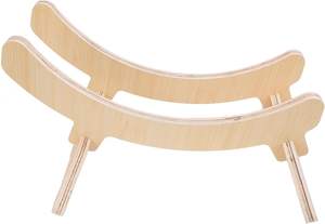 <span class=keywords><strong>Soporte</strong></span> portátil para bicicletas de <span class=keywords><strong>madera</strong></span> maciza con <span class=keywords><strong>soporte</strong></span> antideslizante ajustable para uso en el hogar y al aire libre - Product Image 3