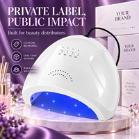 Lampe UV sans fil rechargeable OEM 48W pour ongles en gel, salon de manucure professionnel, vente en gros