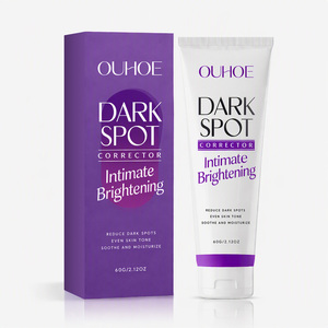 Crème Éclaircissante Corporelle Zones Intimes Aisselles Genoux <span class=keywords><strong>Cuisses</strong></span> – Lotion Hydratante Correctrice de Taches Brunes et de Mélanine - Product Image 1