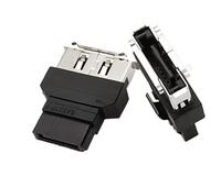 Adaptador Rápido de SATA Hembra a eSATA Macho