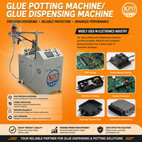 Máquina Semiautomática para Dosificar y Dispensar Resina de Silicona de Dos Componentes, Resina Epoxi Líquida, Pegamento Epoxi Poliéster AB
