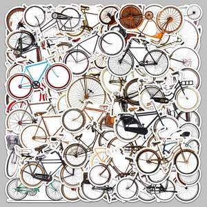 50 Calcomanías de Bicicleta Retro con Dibujos Animados, Adhesivos Vintage <span class=keywords><strong>para</strong></span> Bicicleta - Product Image 3