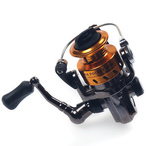 Caña de pescar telescópica de 2m con carrete metálico, set de pesca en hielo y agua salada con señuelos y línea. - Product Image 2