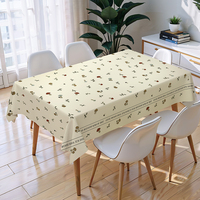 Nappe élégante à motifs RNPT, rectangulaire, en PVC, pour la décoration de la maison et des hôtels
