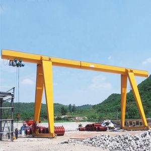Henan derek peralatan angkat roda listrik ponsel MH jenis derek 30 Ton 20 nada ponsel Gantry Crane - Product Image 5
