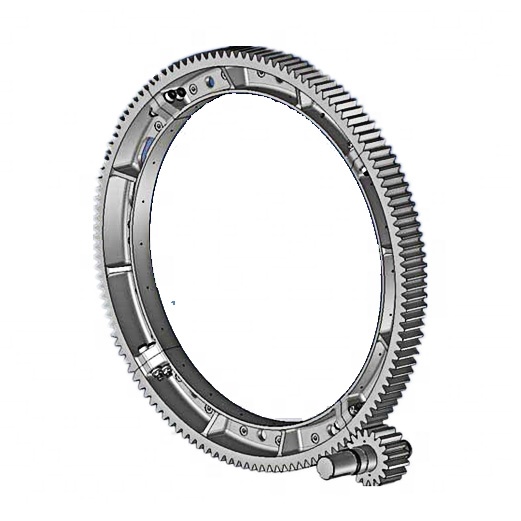 OEM высококачественное Кованое стальное большое зубчатое кольцо и зубчатая шестерня для фрезеровочных приводов