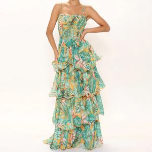 Vestido Maxi Negro Cruzado de Lino para Mujer, de Alta Calidad, Sexy, para Mujer de Talla Grande, Directo de Fábrica - Product Image 1