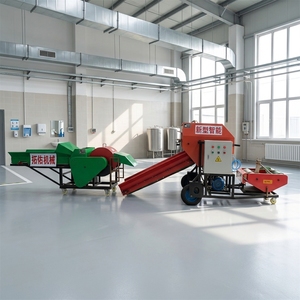 Automatic Round Bale Wrapping <b>Machine</b> with Bearing & Pump for Forage Grass Silage <b>Stretch</b> Film Wrapping - Product Image 1