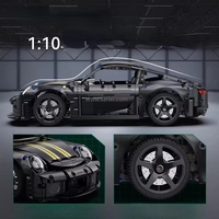 Cada C63006 Voiture de sport télécommandée technique en briques, modèle à assembler, jouet, cadeau de Noël, ensemble de blocs de construction