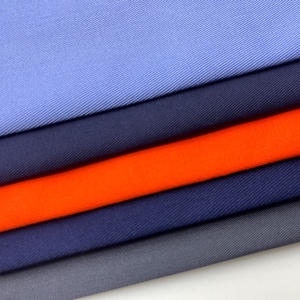 Vente en gros bleu royal 100% coton sergé tissu <span class=keywords><strong>pas</strong></span> <span class=keywords><strong>cher</strong></span> prix vêtements de travail uniformes pour filles fabriqués par Textiles fournisseur de tissu - Product Image 4