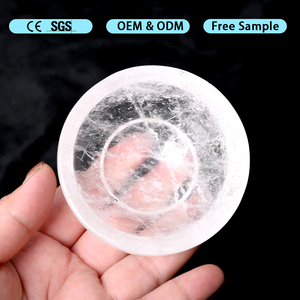 Vente en gros <span class=keywords><strong>de</strong></span> <span class=keywords><strong>cristal</strong></span> <span class=keywords><strong>de</strong></span> <span class=keywords><strong>roche</strong></span> sculpture artisanat <span class=keywords><strong>bol</strong></span> en <span class=keywords><strong>cristal</strong></span> <span class=keywords><strong>de</strong></span> quartz clair blanc naturel pour cadeaux - Product Image 4