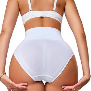 Body de Nylon sin Costuras de Cintura Alta con Efecto Levanta Glúteos, Ropa Interior Triangular, Ajuste Cómodo para Glúteos Amplios, Talla Grande, Elástico - Product Image 4