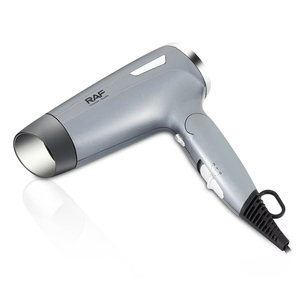 Secador de Pelo Eléctrico Portátil de Alta Calidad, 1600W, Protección Contra Sobrecalentamiento y Velocidad Excesiva del Viento, Gancho Metálico Iónico para Uso Doméstico - Product Image 2