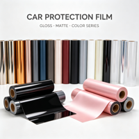 Film Vinyle Brillant PVC Série Cristal Premium pour Covering Automobile – Protection de Peinture et Autocollant pour Véhicule en Rouleau – Vente en Gros