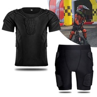 Motorradrüstung Unterwäsche Protektor Motorradjacke Kinder-Unterzieh-Hose Motocross-Motorrad Moto Körperschutzanzug