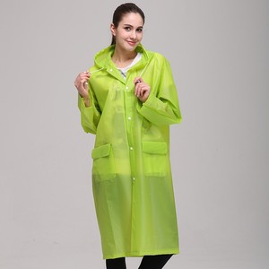 Impermeable Ligero y Reutilizable de EVA para Mujer y Niña, Ecológico, Unisex, para Exteriores, con Estampado de Logotipo - Product Image 6