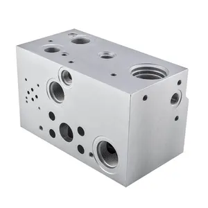 Fabricante hidráulico OEM Aluminio 6061 hierro dúctil bloque de válvulas hidráulicas máquina dobladora de colector válvula mecánica