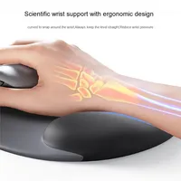 Tapis de souris en silicone, repose-poignets pour clavier en mousse à mémoire de forme, vente en gros, sortie d'usine