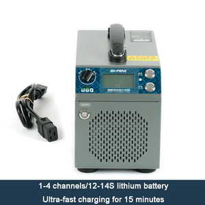 U6Q EV-PEAK High Quality 3000W 60A Intelligent 12S-14S Balanced Charger for 4 Channels LiPo <b>Battery</b> for <b>Drones</b> Accessories - Product Image 6