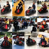 Go-Kart Eléctrico de Alta Velocidad, Carro de Karting con Marco de Plástico Reforzado, Go-Karts Eléctricos, Buggy para Adultos