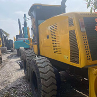 Niveleuse à moteur d'occasion 16t en stock pour travaux de terrassement et projets de construction routière