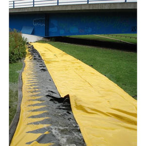 Barrière d'eau auto-gonflante en <span class=keywords><strong>PVC</strong></span>, rapide et portable, 360 pouces de long x 20 pouces de large, pour le déviation des inondations dans les rivières - Product Image 4