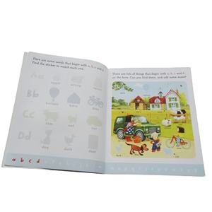 Custom Printed Soft Cover Fancy Art School Kids' Easy English Story Book Cardboard Brochure with Work <strong>Paper</strong> Board Color - Product Image 1