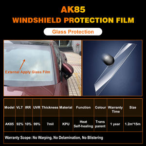7Mil voiture <span class=keywords><strong>pare</strong></span>-<span class=keywords><strong>brise</strong></span> film voiture maison verre protection sécurité fenêtre film feuille avec anti-explosion film teinté - Product Image 3
