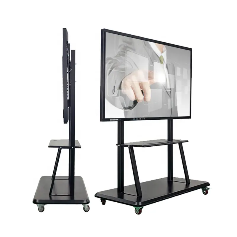 YCZX 50 55 65 75 86 98 Inch teaching smart board touch screen interactive whiteboard 4k digital board for teaching